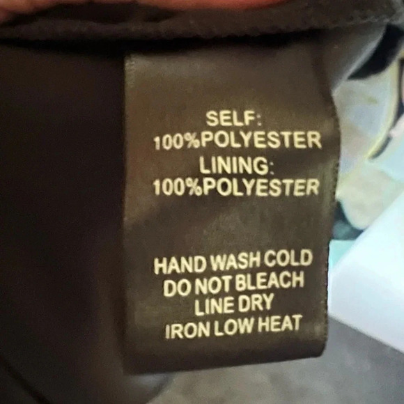 Lulus Wondrous Water Lilies Maxi Dress black floral print High Slit Size Large - Picture 10 of 11